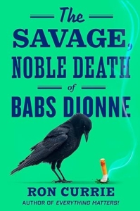 green book cover with a crow