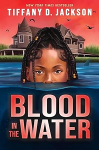 black girl's face rising out of the water