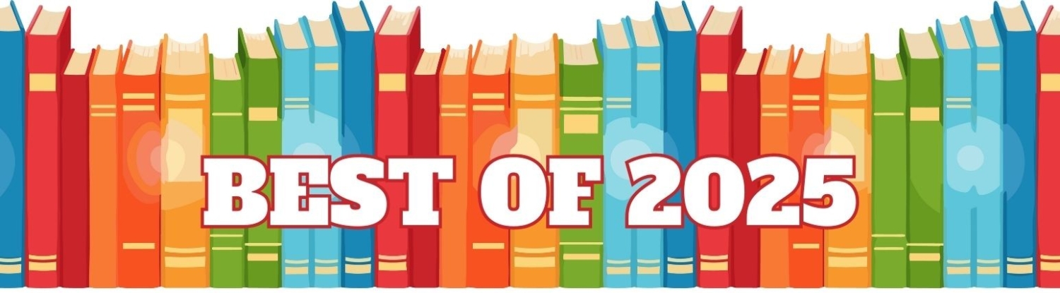 row of colorful books