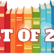 row of colorful books