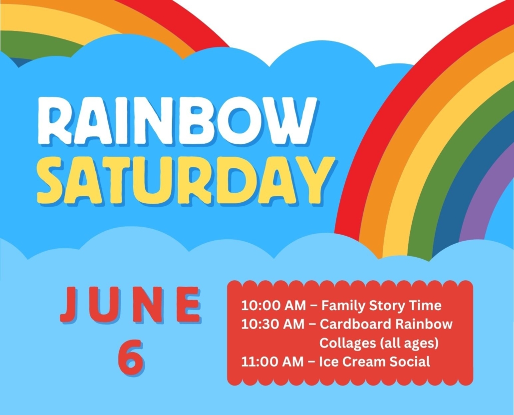Rainbow Saturday Rainbows and blue clouds