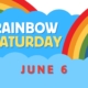 Rainbows and blue clouds