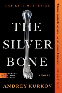 black book cover showing a bone